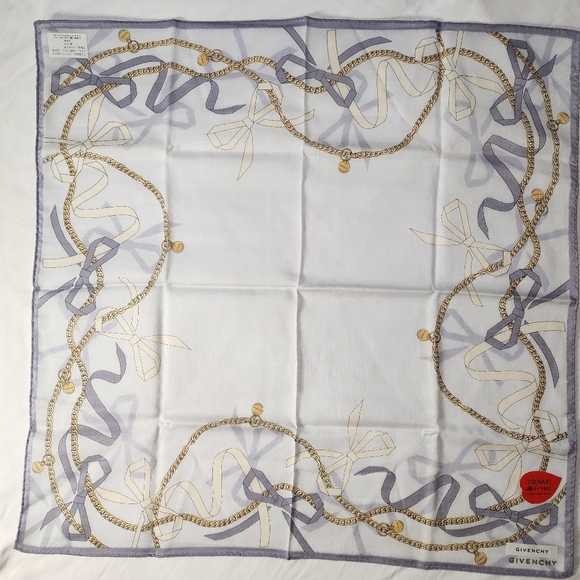 Givenchy Handkerchief/scarf Cotton Authentic Brandnew ✨️#02 - Picture 5 of 7